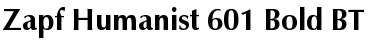 ZapfHumnst BT Font