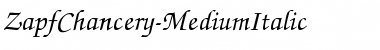 ZapfChancery-MediumItalic Font