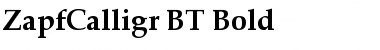 ZapfCalligr BT Font