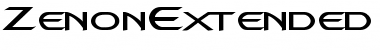 ZenonExtended Regular Font