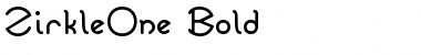 ZirkleOne Bold Font