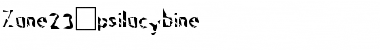 Zone23_psilocybine Font