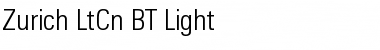 Zurich LtCn BT Light Font