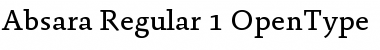 Absara Regular Font