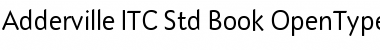 Download Adderville ITC Std Font
