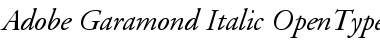 Adobe Garamond Font