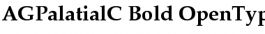 AGPalatialC Bold Font