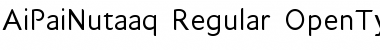 AiPaiNutaaq Regular Font