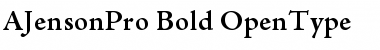 Adobe Jenson Pro Bold