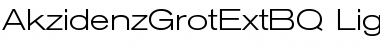 Akzidenz-Grotesk Extended BQ Regular