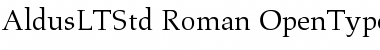 Aldus LT Std Roman Font