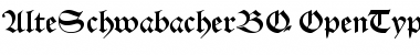 Alte Schwabacher BQ Regular Font