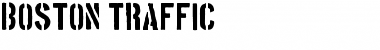 Boston Traffic Regular Font