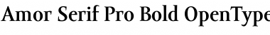 Amor Serif Pro Bold