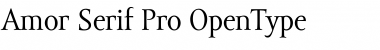 Download Amor Serif Pro Font
