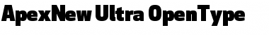 Apex New Ultra Font