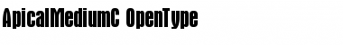 ApicalMediumC Regular Font