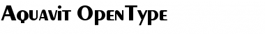 Aquavit Regular Font