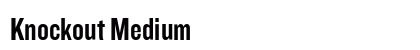 Knockout Medium Preview