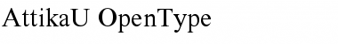 AttikaU Regular Font