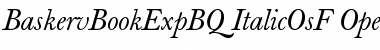 Download Baskerville Book Expert BQ Font