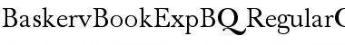 Baskerville Book Expert BQ Font