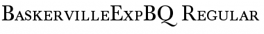 Baskerville Expert BQ Font