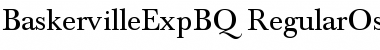 Baskerville Expert BQ Font