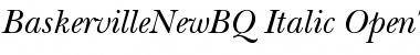 New Baskerville BQ Regular Font