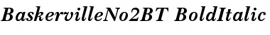 Baskerville No.2 Font