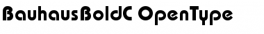 BauhausBoldC Font