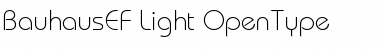 BauhausEF-Light Regular Font