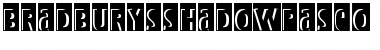 BradburysShadowPaseo Regular Font