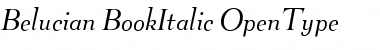 Belucian BookItalic Font
