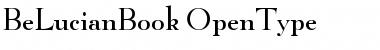 BeLucianBook Regular Font