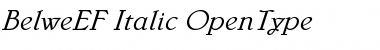 Download BelweEF-Italic Font