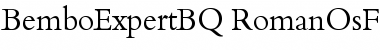 BemboExpertBQ-RomanOsF Regular Font