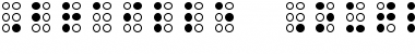 Download Braille Outline Font