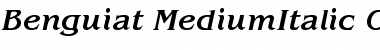 ITC Benguiat Medium Italic Font
