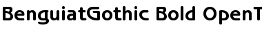 ITC Benguiat Gothic Bold Font