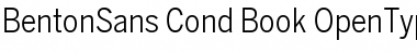 BentonSans Cond Book Font