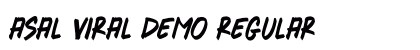 Asal Viral Demo Regular font free download