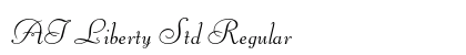 AT Liberty Std Regular font free download