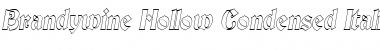 Brandywine-Hollow-Condensed Font