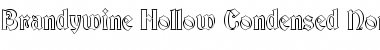 Brandywine-Hollow-Condensed Font