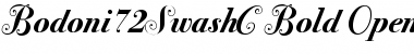 Bodoni72SwashC Font