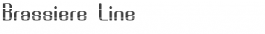 Download Brassiere Line Font