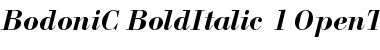 BodoniC Bold Italic