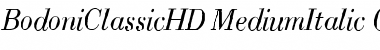 BodoniClassicHD Font