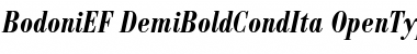 BodoniEF Font
